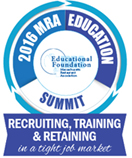  MRA Education Summit- Recruiting, Training and Retaining in a Tight Job Market